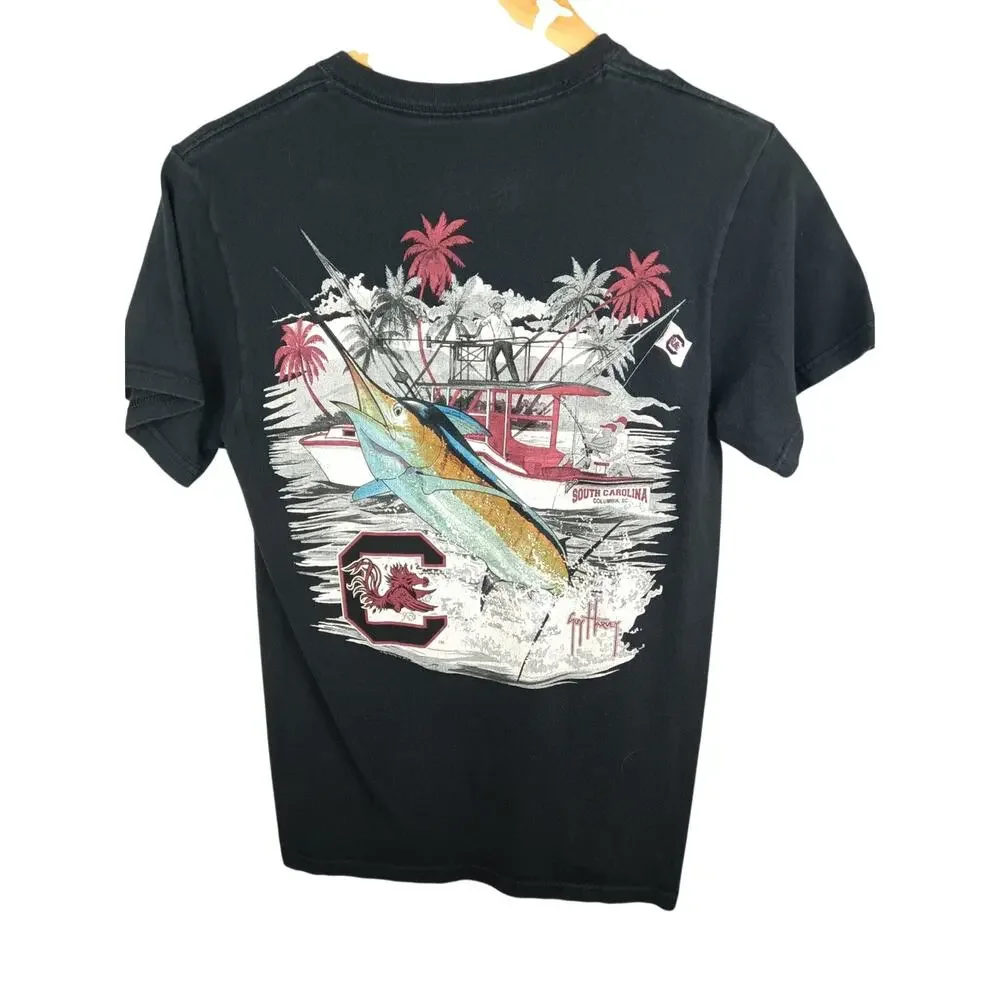 South Carolina USC Gamecocks Marlin Graphic Tee - Black